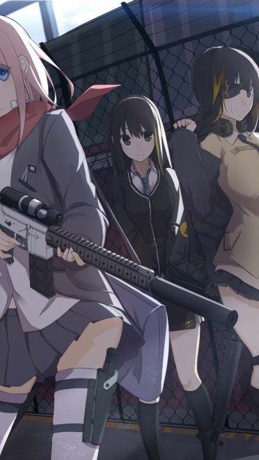 枪械与少女 P站精选电脑壁纸合集