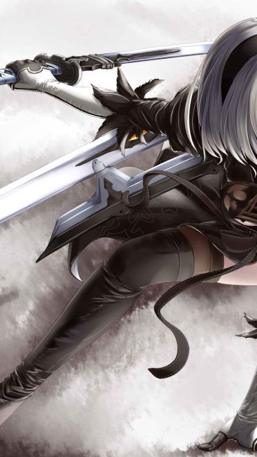 《尼尔机械纪元》2B小姐姐萌化安卓主题