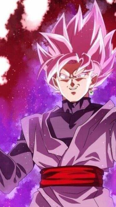 【win10】龙珠 黑孙悟空·超级赛亚人粉色