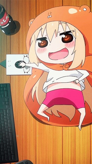 干物妹小埋GIF表情合集