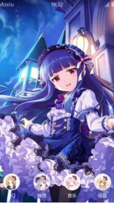 哥特萝莉手机主题下载