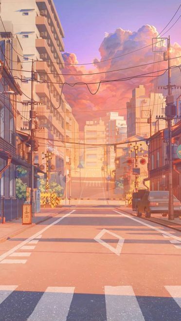 小清新日系动漫风景手机壁纸