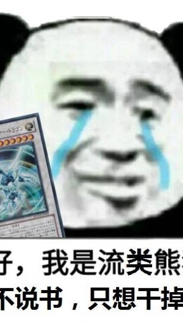 流泪熊猫头qq微信聊天表情包