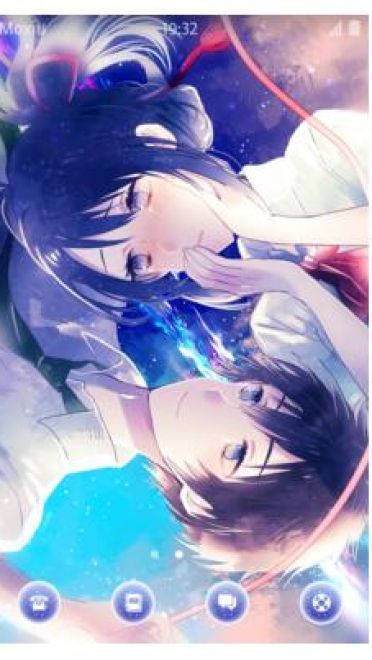 《你的名字》萌化安卓手机主题