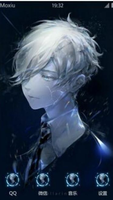 《宝石之国》 南极石 萌化安卓手机主题