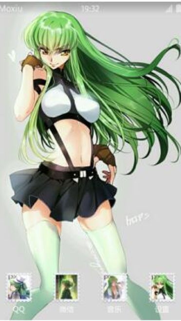 【叛逆的鲁路修】C.C.萌化手机主题