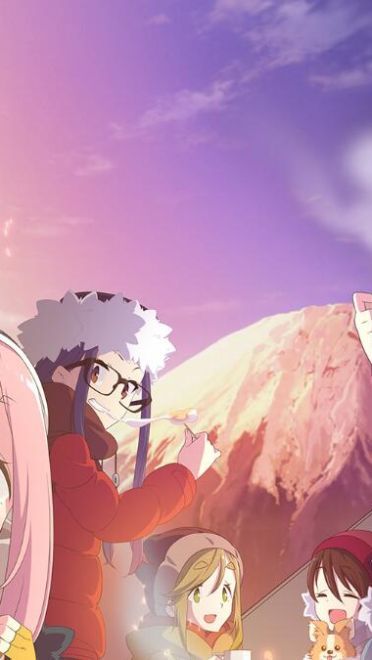 摇曳露营萌化手机主题