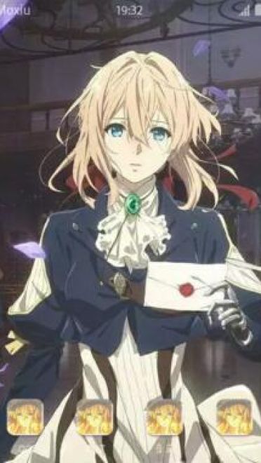 【紫罗兰的永恒花园】薇尔莉特 萌化手机主题