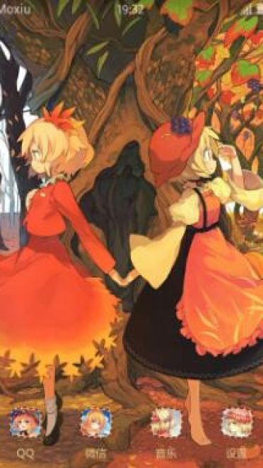 东方Project【秋静叶】 萌化手机主题