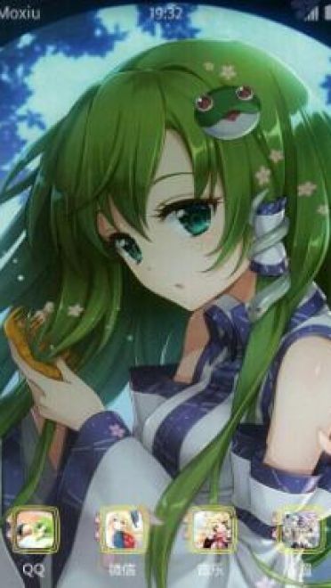 东方Project【东风谷早苗】 萌化手机主题