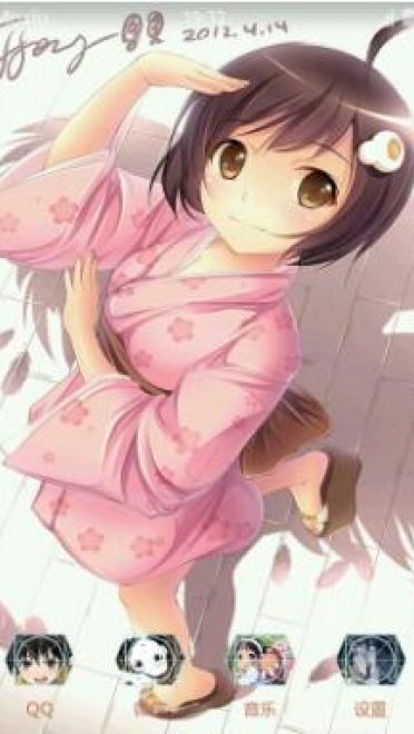 物语系列【阿良良木月火】 萌化手机主题