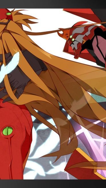 《新世纪福音战士》明日香萌化手机主题