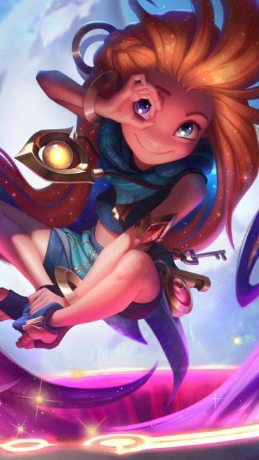 《英雄联盟》佐伊手机主题