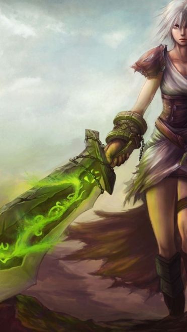 《英雄联盟》瑞文手机主题