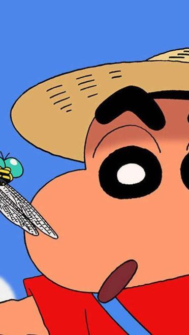 蜡笔小新吃饭萌化手机主题