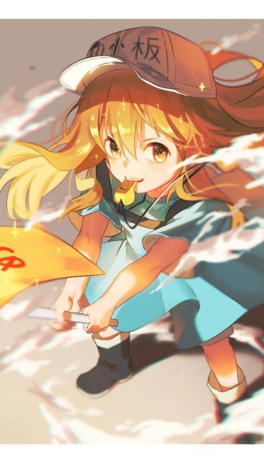 《工作细胞》血小板手机主题