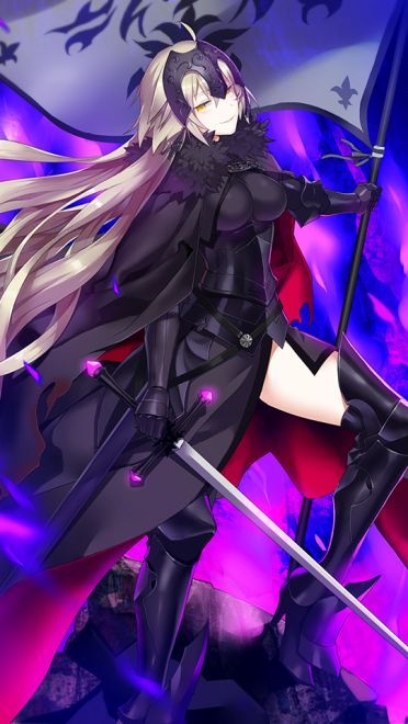 fgo手机壁纸第十一期贞德(1)