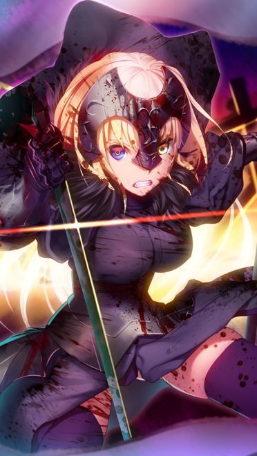 fgo手机壁纸第十一期贞德(1)