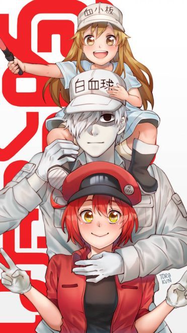 这是今日份的氧气~ 工作细胞手机壁纸(1)