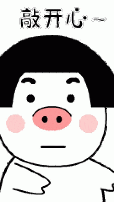 皮猪妹 呆萌表情包