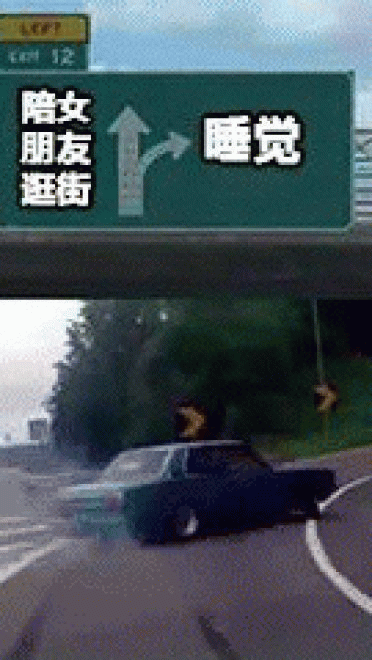 最全抖音无水印分叉路口高速右转表情包熊本熊沙雕斗图