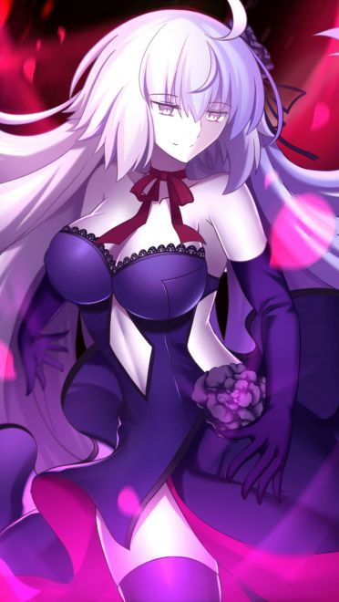 FGO手机壁纸fate黑贞德壁纸