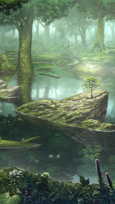 梦幻森林 电脑动漫壁纸