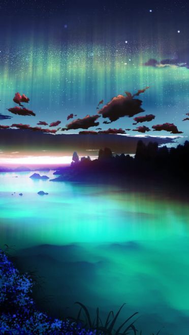 极光 电脑动漫壁纸