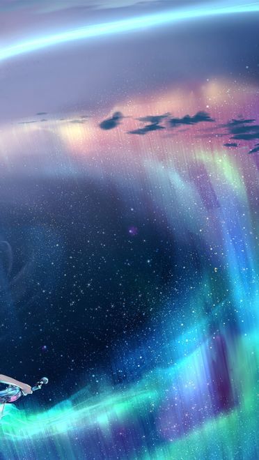 极光 电脑动漫壁纸