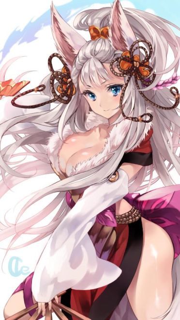 窈窕妩媚 手机壁纸 扇子特辑