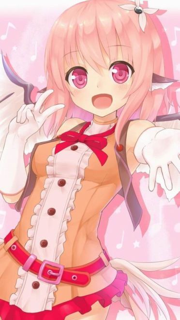 可爱小礼服 手机壁纸 少女笑颜