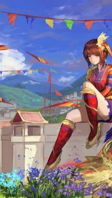 美丽世界中的你和我 桌面壁纸