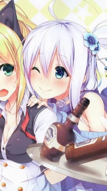 悠然自得 桌面壁纸 妹纸的休闲时刻