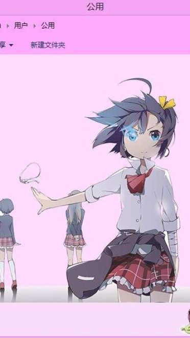 小鸟游六花 win8主题 中二病也要谈恋爱