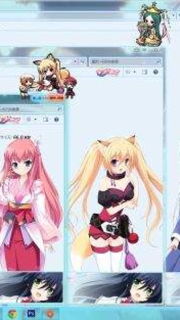 萌妹纸 win7主题 恋神 -ラブカミ