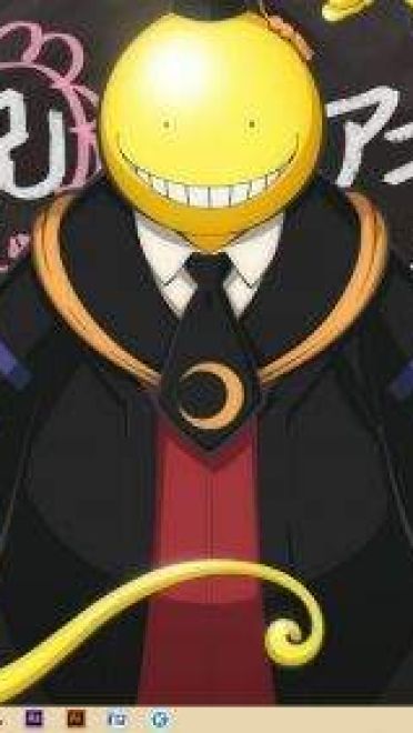 暗杀教室 win7主题 神秘杀老师