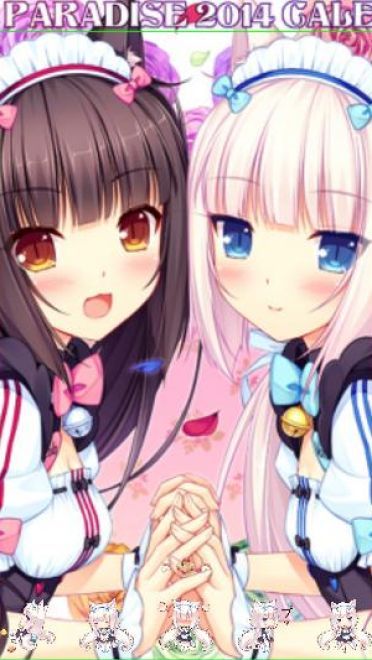 【安卓萌化】巧克力与香子兰 白猫香子兰安卓