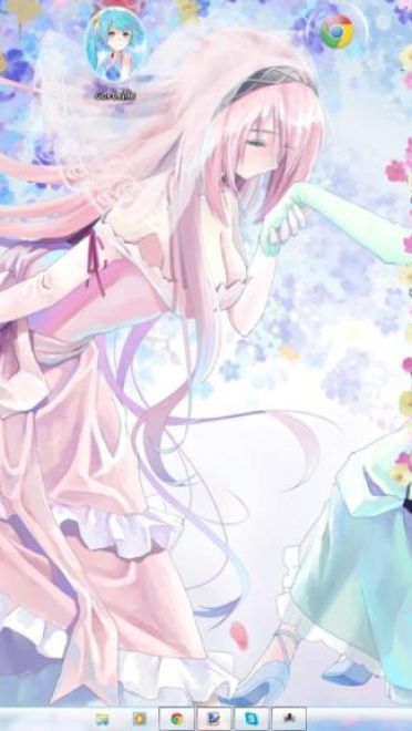 【win7主题】初音未来/Hatsune Miku Blue