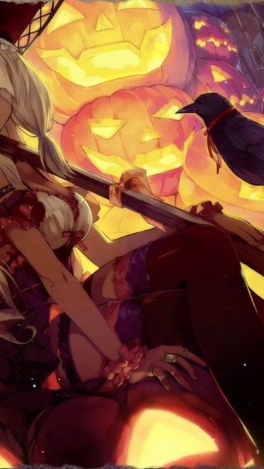 桌面壁纸万圣节绅士福利