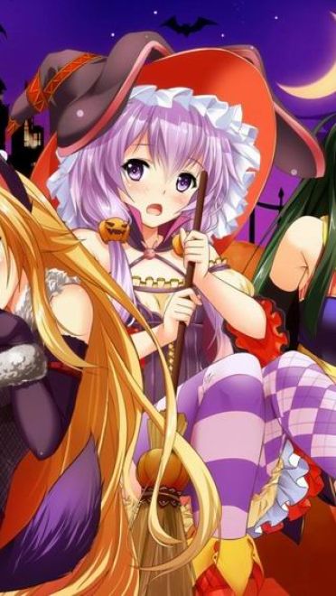 彩色梦幻般的妹纸 桌面壁纸