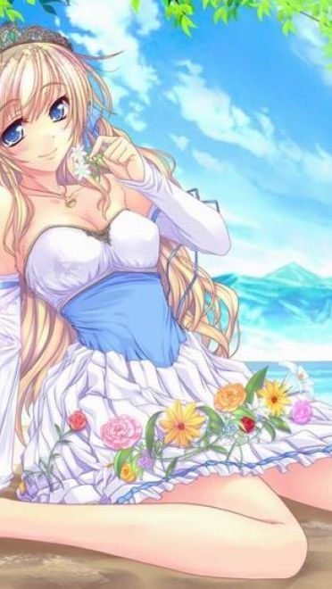 青春年华 桌面壁纸 花一样的少女