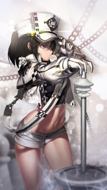 手机壁纸悠闲的泡泡糖妹纸