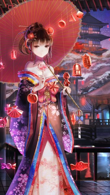 和服特辑 手机壁纸 端庄华美