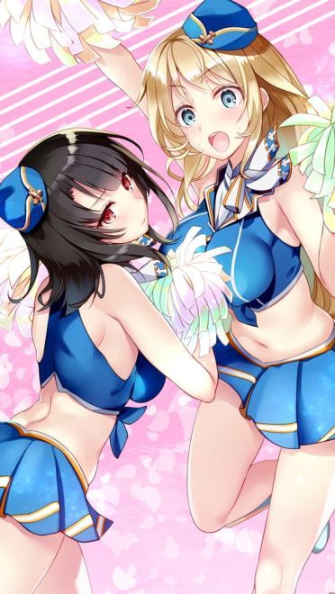 啦啦队女孩 手机壁纸 洋溢青春