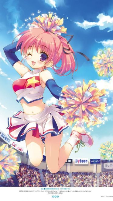 啦啦队女孩 手机壁纸 洋溢青春