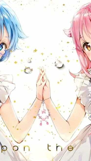 缤纷的色彩 桌面壁纸 可爱萝莉风