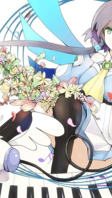 洛天依萌化安卓主题