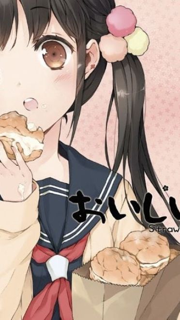 动漫里的吃货妹 桌面壁纸