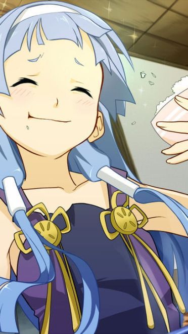 动漫里的吃货妹 桌面壁纸