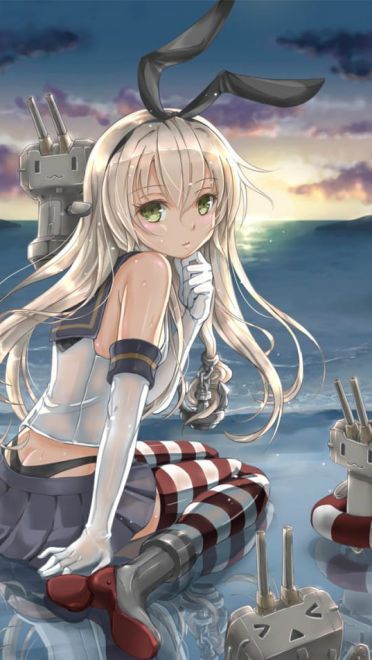 镜子与地面的反射 手机壁纸